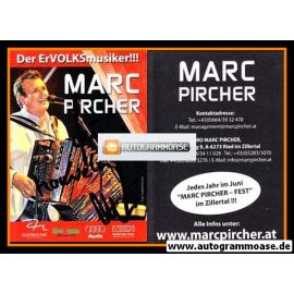 Autogramm Volksmusik | Marc PIRCHER | 2010er (Portrait Color) ErVOLKSmusiker