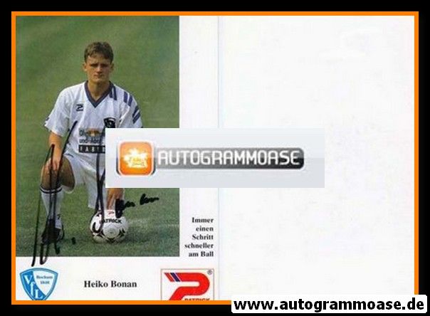 Autogramm Fussball | VfL Bochum | 1992 | Heiko BONAN