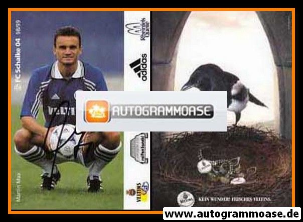 Autogramm Fussball | FC Schalke 04 | 1998 | Martin MAX