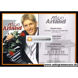 Autogramm Schlager | Maxi ARLAND | 2002 "Je T´Aime" (Portrait Color Koch)