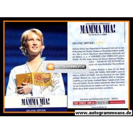 Autogramm Musical | Melanie ORTNER | 2000er "Mamma Mia"