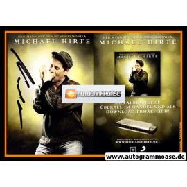 Autogramm Mundharmonika | Michael HIRTE | 2008 "Der Mann ..." (Portrait Color Sony)