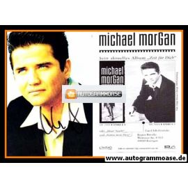 Autogramm Schlager | Michael MORGAN | 1997 "Zeit Für Dich" (Portrait Color EMI)