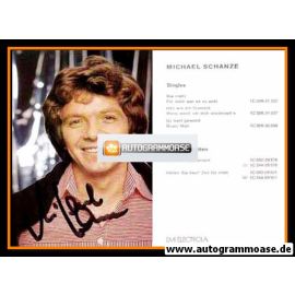 Autogramm Schlager | Michael SCHANZE | 1997 "Nie Mehr" (Portrait Color EMI)