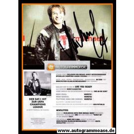 Autogramm Pop | Michael WURST | 2003 "Are You Ready" (Kick)