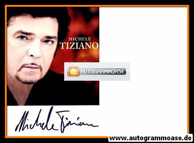 Autogramm Klassik | Michele TIZIANO | 2010er Foto (Portrait Color)