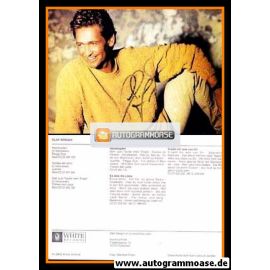 Autogramm Schlager | Olaf BERGER | 1998 "Herzklopfen" (Portrait Color White)
