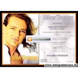 Autogramm Schlager | Oliver THOMAS | 2006 "Rom Oder Rhodos" (Koch)