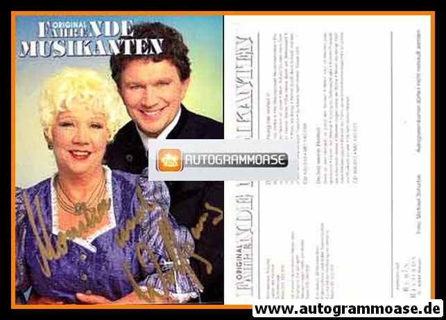 Autogramme Volksmusik | ORIGINAL FAHRENDE MUSIKANTEN | 1996 "Du Bist Meine Heimat" (Rubin)