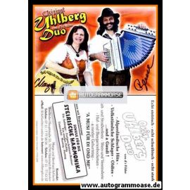 Autogramme Volksmusik | ORIGINAL UHLBERG DUO | 2000er (Portrait Color) Querformat