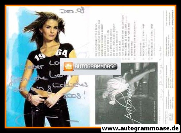 Autogramm Schlager | PALOMA Würth | 2005 "Die Leichtigkeit Des Seins" (BMG)