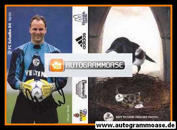 Autogramm Fussball | FC Schalke 04 | 1998 | Oliver RECK