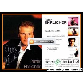 Autogramm Schlager | Peter EHRLICHER | 2002 "Nimm Mein Herz" 1
