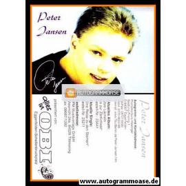 Autogramm Schlager | Peter JANSEN | 1990er "Vom Lächeln Bis Zur Zärtlichkeit" (Portrait Color OBI)