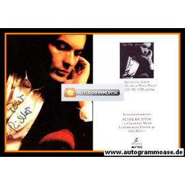 Autogramm Schlager | Peter RICHTER | 1990 "Bist Du Auch Noch Wach" (CBS)
