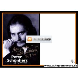 Autogramm Musik | Peter SCHÖNHERR | 1990er (Portrait SW)
