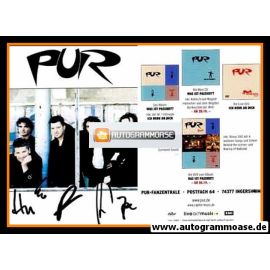 Autogramme Schlager | PUR | 2003 "Was Ist Passiert" (Portrait Color Capitol)