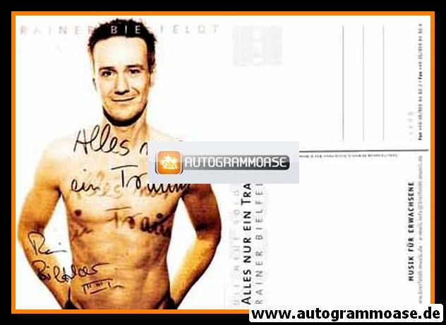 Autogramm Musik | Rainer BIELFELDT | 2003 "Alles Nur Ein Traum"