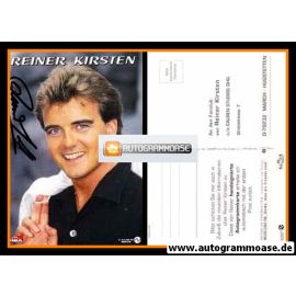 Autogramm Schlager | Reiner KIRSTEN | 2009 "Danke Dass Wir Freunde Sind" (Portrait Color Tyrolis)