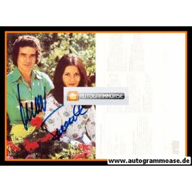 Autogramme Schlager | Renate + Werner LEISMANN | 1970er "Heimatabend" (Ariola)