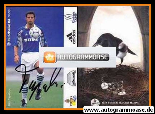 Autogramm Fussball | FC Schalke 04 | 1998 | Filip TAPALOVIC