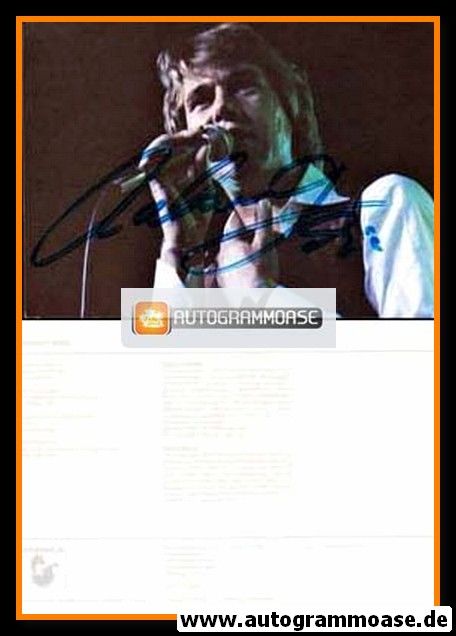 Autogramm Schlager | Roland KAISER | 1982 "Wohin Gehst Du" (Portrait Color Hansa)