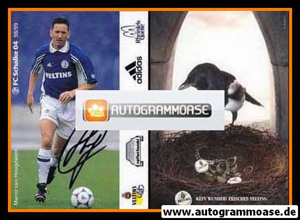 Autogramm Fussball | FC Schalke 04 | 1998 | Marco VAN HOOGDALEM