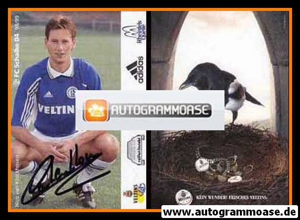 Autogramm Fussball | FC Schalke 04 | 1998 | Nico VAN KERCKHOVEN