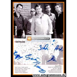 Autogramme Rock | SEAN TREACY BAND | 2000er (Portrait SW)