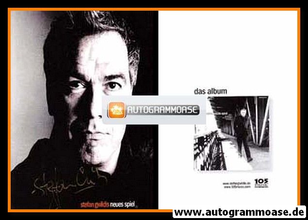 Autogramm Musik | Stefan GWILDIS | 2003 "Neues Spiel" (105 Music)