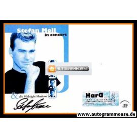 Autogramm Schlager | Stefan MOLL | 1990er (Portrait SW)