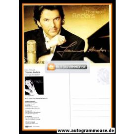 Autogramm Pop | Thomas ANDERS | 2006 "Songs Forever" (Portrait Color) Edel