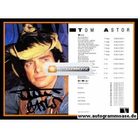 Autogramm Country | Tom ASTOR | 1991 "Voll Aus Dem Leben" (Portrait Color Electrola)