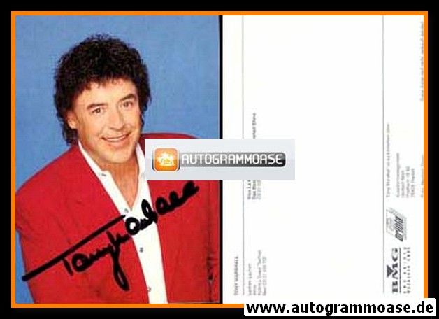 Autogramm Schlager | Tony MARSHALL | 1998 "Lachen Lachen" (Portrait Color BMG)