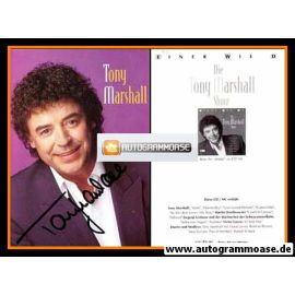 Autogramm Schlager | Tony MARSHALL | 1996 "Show" (Portrait Color Sony)