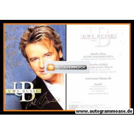 Autogramm Schlager | Uwe BUSSE | 2004 "Kleine Sommersünden" (Portrait Color Koch)