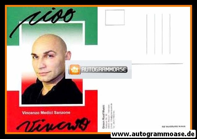 Autogramm Schauspieler | Vincenzo SANZONE | 2000er (Portrait Color)