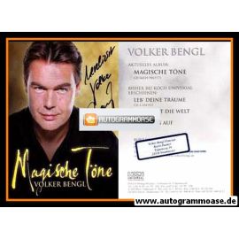 Autogramm Klassik | Volker BENGL | 2003 "Magische Töne" (Portrait Color Koch)