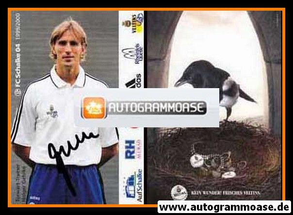 Autogramm Fussball | FC Schalke 04 | 1999 | Holger GEHRKE
