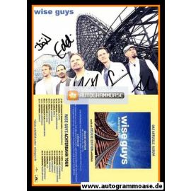 Autogramme Pop | WISE GUYS | 2014 "Achterbahn" (Polydor)