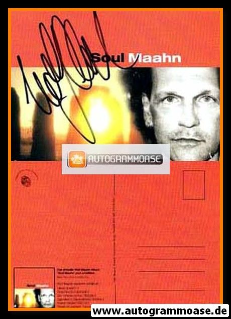 Autogramm Rock | Wolf MAAHN | 1999 "Soul" (Portrait SW EMI)