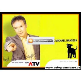 Autogramm TV | ATV | Mark Michael NANSECK | 2000er (Portrait Color)