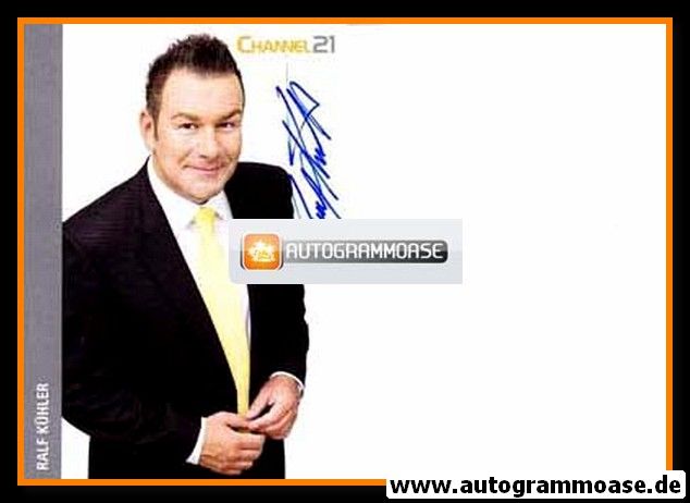 Autogramm TV | Channel 21 | Ralf KÜHLER | 2000er (Portrait Color) 2