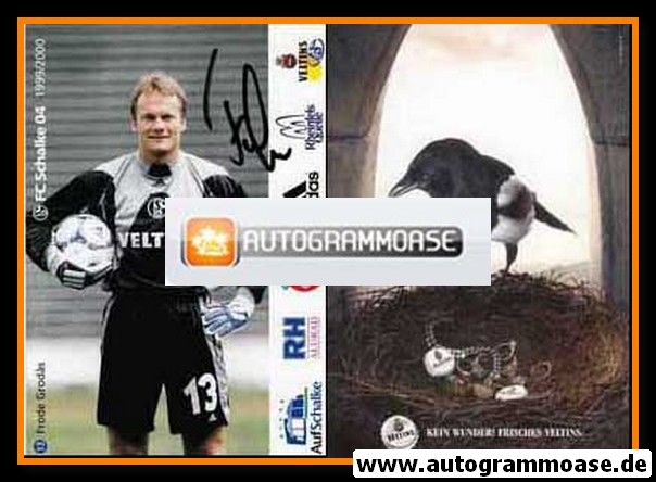 Autogramm Fussball | FC Schalke 04 | 1999 | Frode GRODAS
