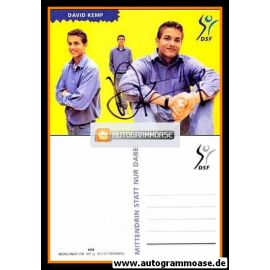 Autogramm TV | DSF | David KEMP | 1990er (Portrait Color)