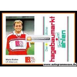 Autogramm Fussball | Rot Weiss Ahlen | 2000 | Mario KROHM