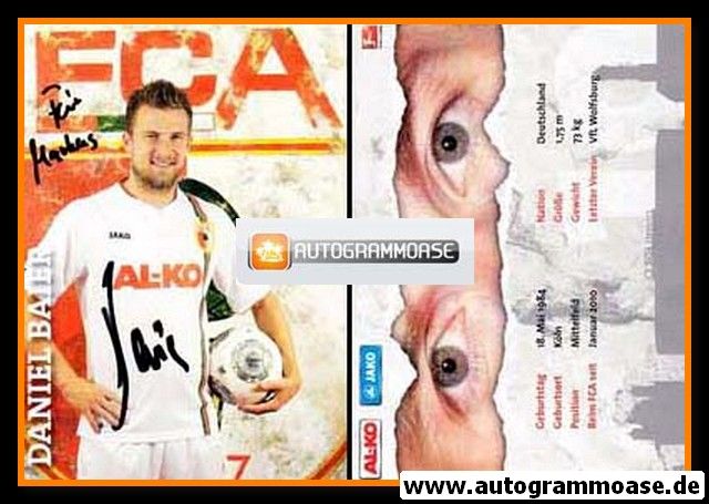 Autogramm Fussball | FC Augsburg | 2013 | Daniel BAIER
