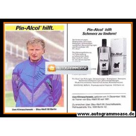 Autogramm Fussball | Blau-Weiss 90 Berlin | 1991 | Uwe KLIMASCHEWSKI