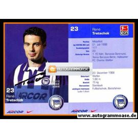 Autogramm Fussball | Hertha BSC Berlin | 2002 | Rene TRETSCHOK
