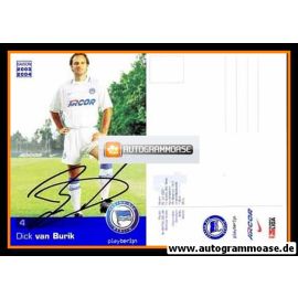 Autogramm Fussball | Hertha BSC Berlin | 2003 | Dick VAN BURIK